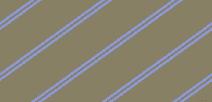 36 degree angles dual stripes lines, 8 pixel lines width, 6 and 113 pixels line spacing, Portage and Olive Haze dual two line striped seamless tileable