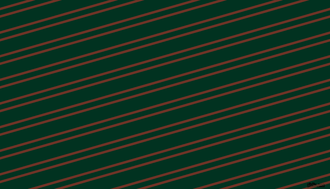 16 degree angle dual striped lines, 5 pixel lines width, 10 and 27 pixel line spacing, Pueblo and Dark Green dual two line striped seamless tileable
