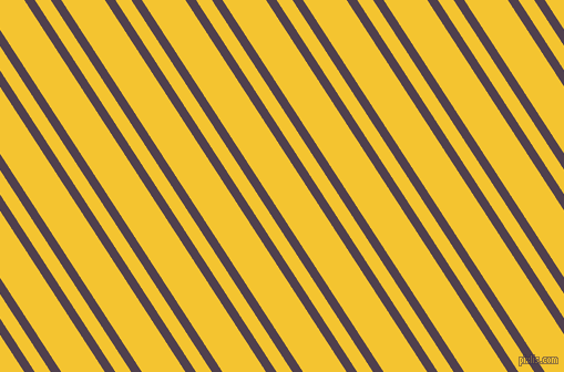 123 degree angles dual stripes line, 8 pixel line width, 12 and 33 pixels line spacing, Purple Taupe and Saffron dual two line striped seamless tileable