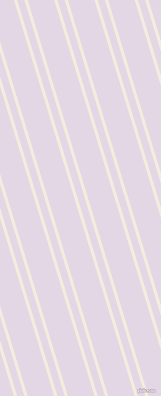 107 degree angle dual stripe line, 6 pixel line width, 14 and 51 pixel line spacing, Quarter Pearl Lusta and Snuff dual two line striped seamless tileable