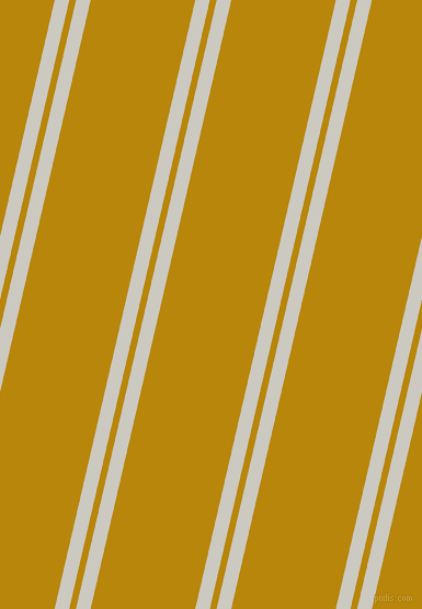 77 degree angle dual striped line, 13 pixel line width, 6 and 93 pixel line spacing, Quill Grey and Dark Goldenrod dual two line striped seamless tileable