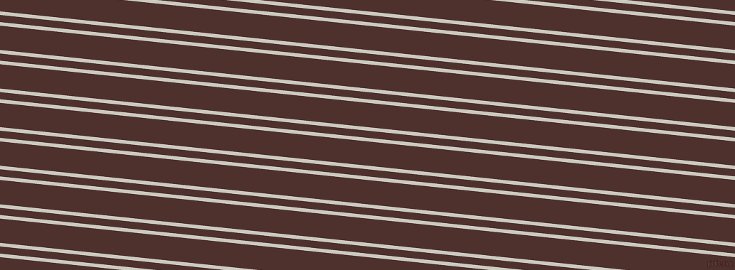 174 degree angles dual striped line, 5 pixel line width, 10 and 34 pixels line spacing, Quill Grey and Espresso dual two line striped seamless tileable
