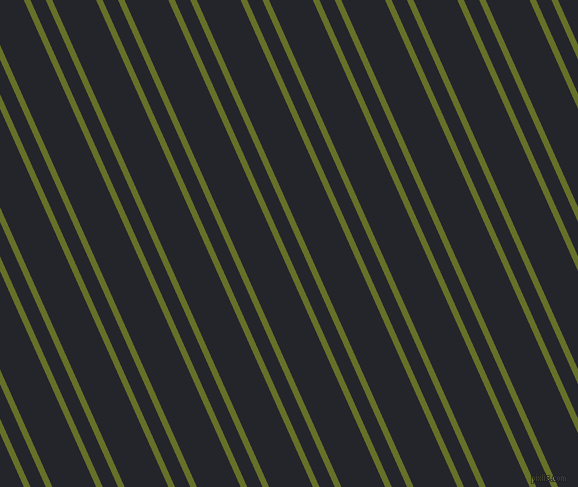 114 degree angles dual striped lines, 6 pixel lines width, 14 and 40 pixels line spacing, Rain Forest and Black Russian dual two line striped seamless tileable