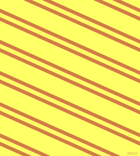 156 degree angles dual striped line, 12 pixel line width, 14 and 59 pixels line spacing, Raw Sienna and Laser Lemon dual two line striped seamless tileable