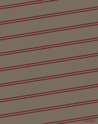 9 degree angles dual stripes lines, 3 pixel lines width, 4 and 41 pixels line spacing, Red Berry and Sandstone dual two line striped seamless tileable