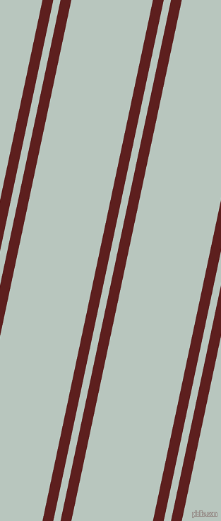 78 degree angles dual striped line, 15 pixel line width, 10 and 113 pixels line spacing, Red Oxide and Nebula dual two line striped seamless tileable