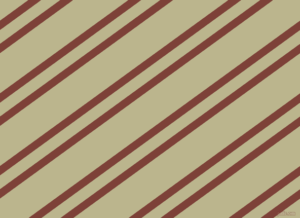 36 degree angles dual striped line, 15 pixel line width, 22 and 64 pixels line spacing, Red Robin and Coriander dual two line striped seamless tileable