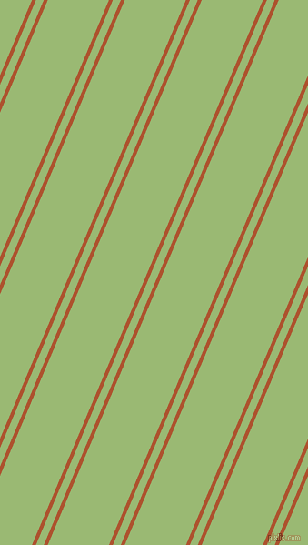 67 degree angle dual stripes line, 4 pixel line width, 8 and 62 pixel line spacing, Red Stage and Olivine dual two line striped seamless tileable