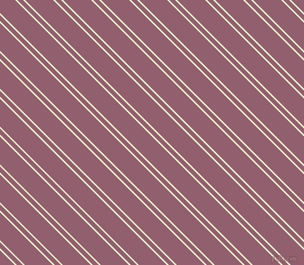 135 degree angle dual stripes line, 2 pixel line width, 6 and 28 pixel line spacing, Rice Flower and Mauve Taupe dual two line striped seamless tileable