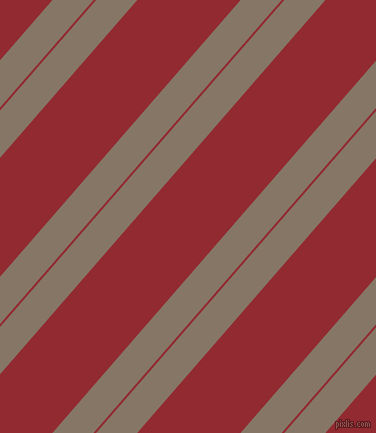 49 degree angle dual stripes lines, 31 pixel lines width, 2 and 78 pixel line spacing, Sand Dune and Bright Red dual two line striped seamless tileable