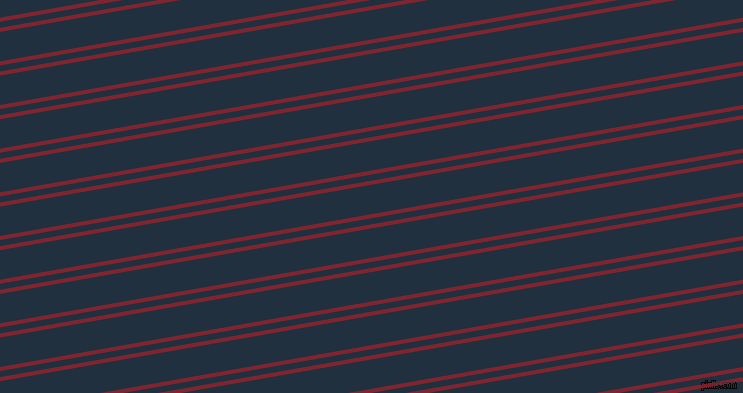 10 degree angles dual stripes line, 4 pixel line width, 6 and 29 pixels line spacing, Scarlett and Midnight dual two line striped seamless tileable