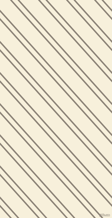 132 degree angle dual stripes line, 5 pixel line width, 14 and 47 pixel line spacing, Schooner and Apricot White dual two line striped seamless tileable