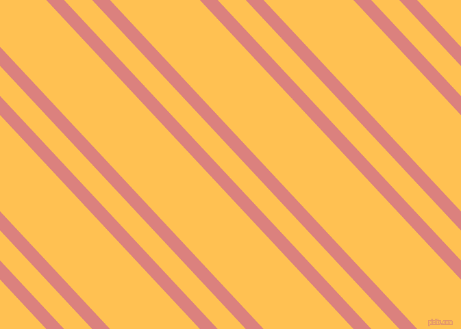 133 degree angles dual stripes lines, 19 pixel lines width, 30 and 96 pixels line spacing, Sea Pink and Golden Tainoi dual two line striped seamless tileable