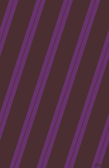 72 degree angles dual striped line, 13 pixel line width, 2 and 55 pixels line spacing, Seance and Cab Sav dual two line striped seamless tileable