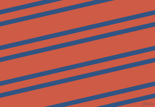 13 degree angle dual stripes line, 15 pixel line width, 24 and 63 pixel line spacing, St Tropaz and Dark Coral dual two line striped seamless tileable