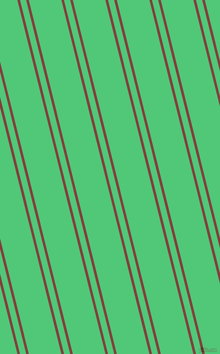 104 degree angle dual stripes lines, 5 pixel lines width, 12 and 63 pixel line spacing, Stiletto and Emerald dual two line striped seamless tileable