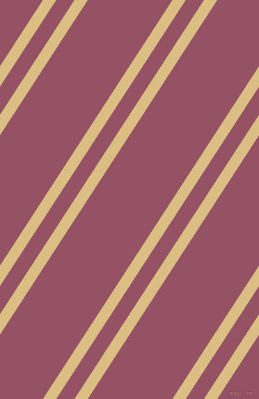 57 degree angles dual striped lines, 16 pixel lines width, 22 and 102 pixels line spacing, Straw and Vin Rouge dual two line striped seamless tileable