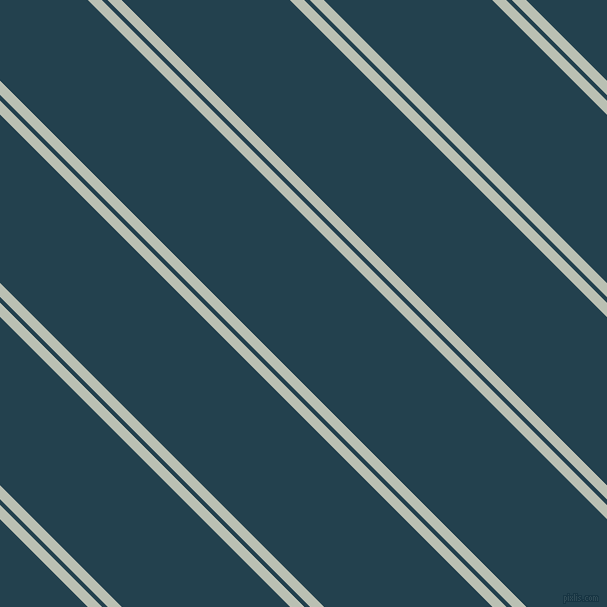 135 degree angle dual stripe lines, 10 pixel lines width, 4 and 119 pixel line spacing, Tasman and Green Vogue dual two line striped seamless tileable