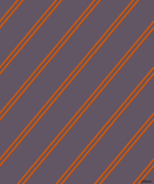 50 degree angles dual stripe lines, 6 pixel lines width, 8 and 83 pixels line spacing, Tenne Tawny and Fedora dual two line striped seamless tileable