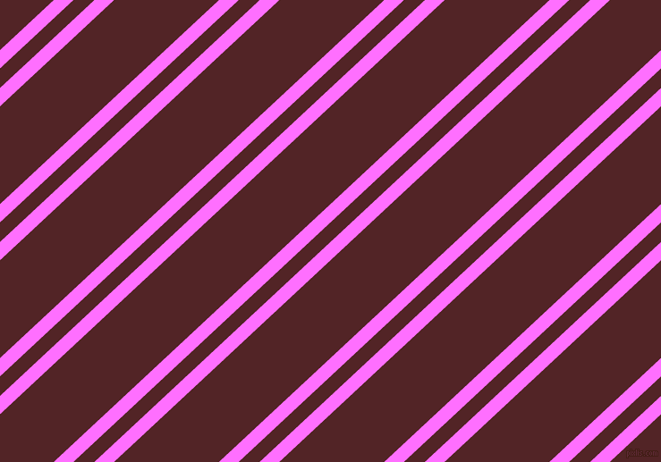43 degree angle dual stripes lines, 15 pixel lines width, 16 and 80 pixel line spacing, Ultra Pink and Lonestar dual two line striped seamless tileable
