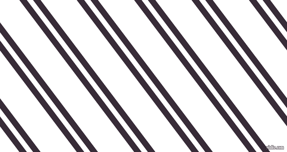 127 degree angle dual stripes lines, 12 pixel lines width, 10 and 58 pixel line spacing, Valentino and White dual two line striped seamless tileable