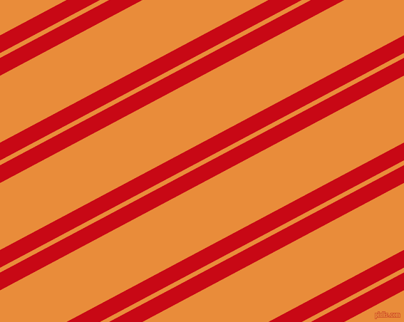 28 degree angles dual stripe line, 22 pixel line width, 6 and 83 pixels line spacing, Venetian Red and California dual two line striped seamless tileable