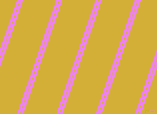 71 degree angle dual striped line, 9 pixel line width, 2 and 105 pixel line spacing, Violet and Metallic Gold dual two line striped seamless tileable