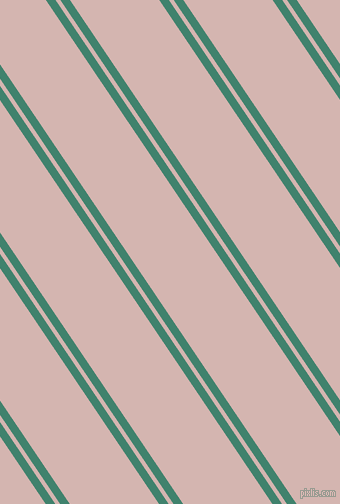 124 degree angles dual stripe lines, 8 pixel lines width, 4 and 74 pixels line spacing, Viridian and Oyster Pink dual two line striped seamless tileable