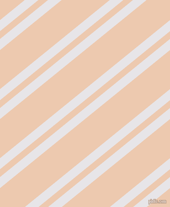 39 degree angles dual stripes line, 17 pixel line width, 12 and 60 pixels line spacing, White Lilac and Desert Sand dual two line striped seamless tileable