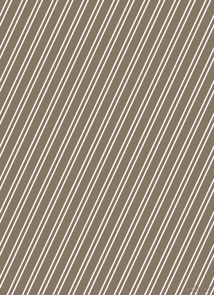 65 degree angle dual stripe line, 2 pixel line width, 4 and 12 pixel line spacing, White and Sand Dune dual two line striped seamless tileable