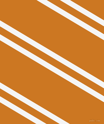 149 degree angle dual stripes lines, 17 pixel lines width, 22 and 118 pixel line spacing, White Smoke and Ochre dual two line striped seamless tileable