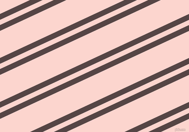 25 degree angle dual stripes lines, 18 pixel lines width, 16 and 83 pixel line spacing, Woody Brown and Cosmos dual two line striped seamless tileable