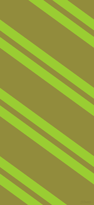144 degree angle dual stripes line, 30 pixel line width, 18 and 110 pixel line spacingYellow Green and Highball dual two line striped seamless tileable