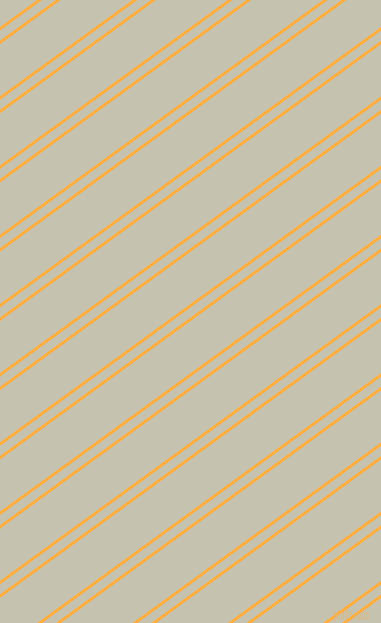 36 degree angles dual stripes line, 3 pixel line width, 8 and 42 pixels line spacing, Yellow Orange and Kangaroo dual two line striped seamless tileable