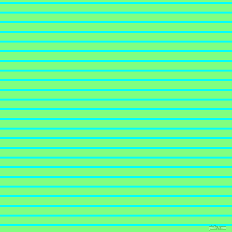 horizontal lines stripes, 4 pixel line width, 16 pixel line spacing, Aqua and Mint Green horizontal lines and stripes seamless tileable