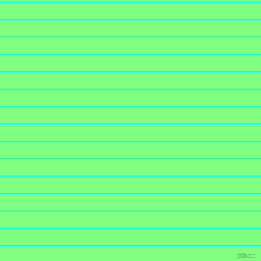 horizontal lines stripes, 2 pixel line width, 32 pixel line spacing, Aqua and Mint Green horizontal lines and stripes seamless tileable