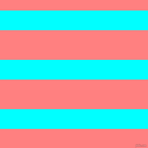 horizontal lines stripes, 64 pixel line width, 96 pixel line spacing, Aqua and Salmon horizontal lines and stripes seamless tileable