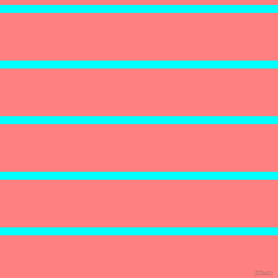 horizontal lines stripes, 16 pixel line width, 96 pixel line spacing, Aqua and Salmon horizontal lines and stripes seamless tileable