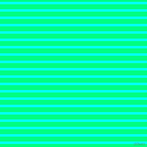 horizontal lines stripes, 8 pixel line width, 16 pixel line spacing, Aqua and Spring Green horizontal lines and stripes seamless tileable