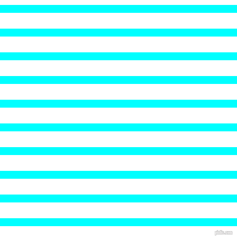 horizontal lines stripes, 16 pixel line width, 32 pixel line spacing, Aqua and White horizontal lines and stripes seamless tileable