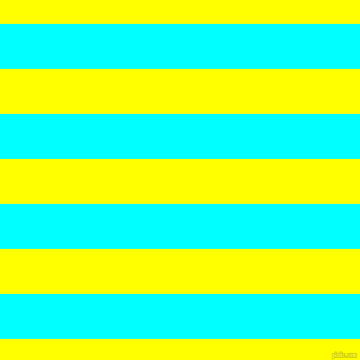 horizontal lines stripes, 64 pixel line width, 64 pixel line spacing, Aqua and Yellow horizontal lines and stripes seamless tileable