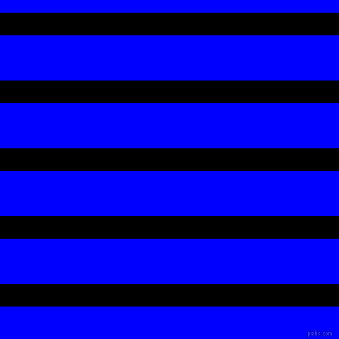 horizontal lines stripes, 32 pixel line width, 64 pixel line spacing, Black and Blue horizontal lines and stripes seamless tileable