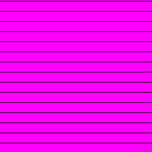 horizontal lines stripes, 2 pixel line width, 32 pixel line spacing, Black and Magenta horizontal lines and stripes seamless tileable