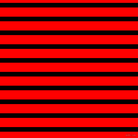 horizontal lines stripes, 16 pixel line width, 32 pixel line spacing, Black and Red horizontal lines and stripes seamless tileable