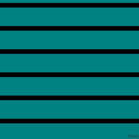 horizontal lines stripes, 16 pixel line width, 64 pixel line spacing, Black and Teal horizontal lines and stripes seamless tileable