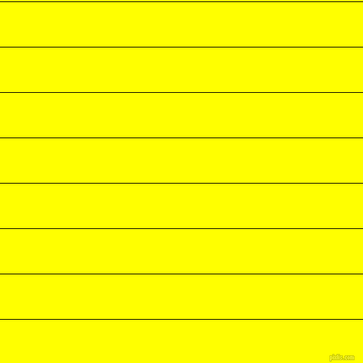 horizontal lines stripes, 1 pixel line width, 64 pixel line spacing, Black and Yellow horizontal lines and stripes seamless tileable