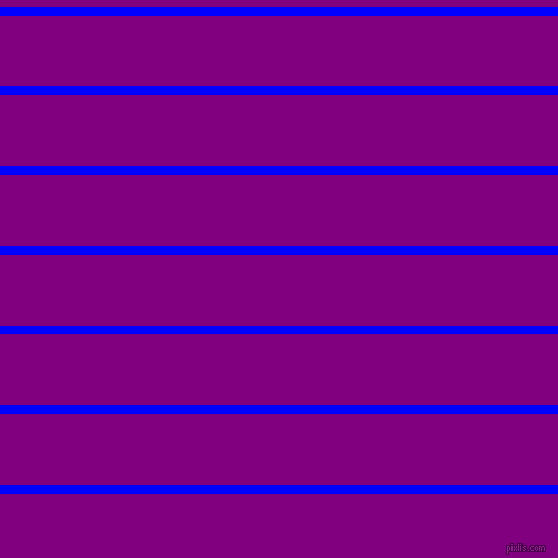 horizontal lines stripes, 8 pixel line width, 64 pixel line spacing, Blue and Purple horizontal lines and stripes seamless tileable