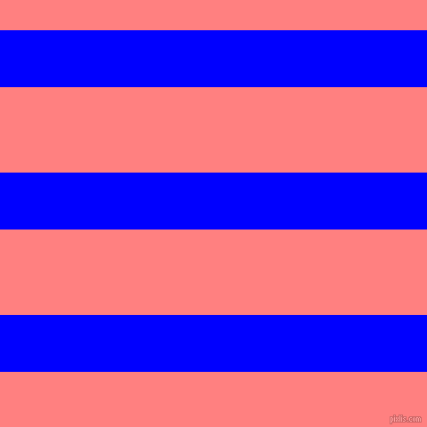 horizontal lines stripes, 64 pixel line width, 96 pixel line spacing, Blue and Salmon horizontal lines and stripes seamless tileable