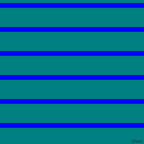 horizontal lines stripes, 16 pixel line width, 64 pixel line spacing, Blue and Teal horizontal lines and stripes seamless tileable