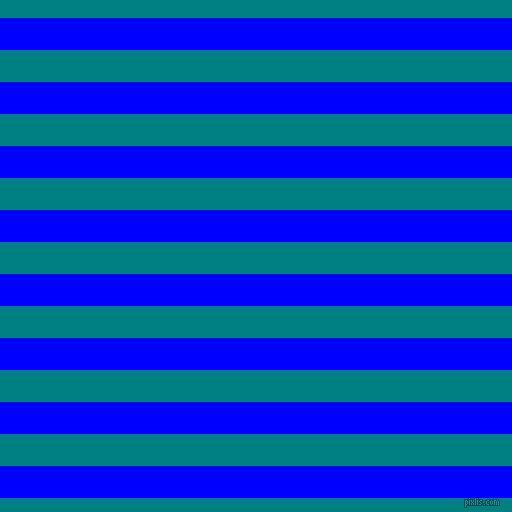 horizontal lines stripes, 32 pixel line width, 32 pixel line spacing, Blue and Teal horizontal lines and stripes seamless tileable